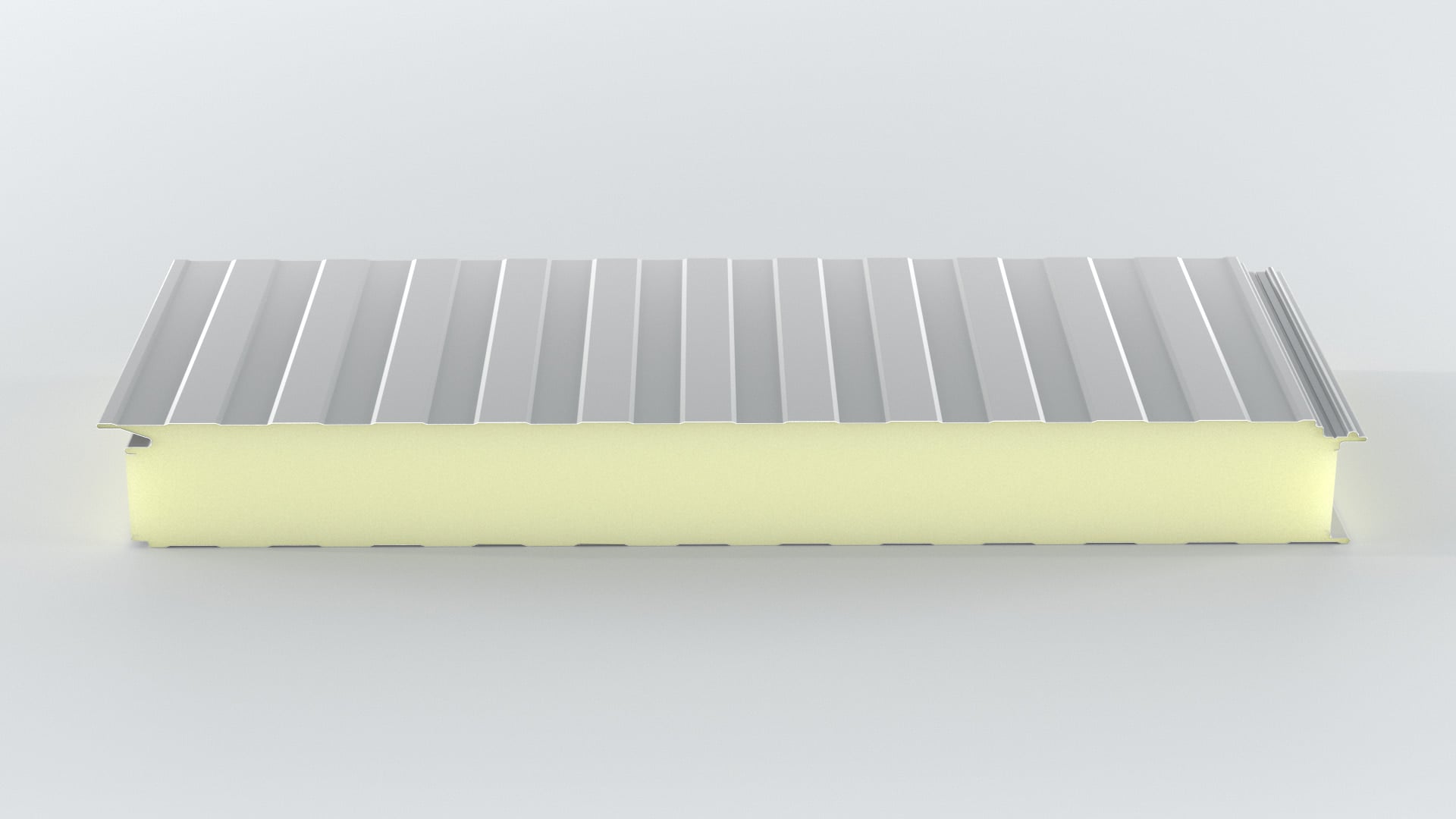 Fal Szendvicspanel Rejtett Rögzítéssel